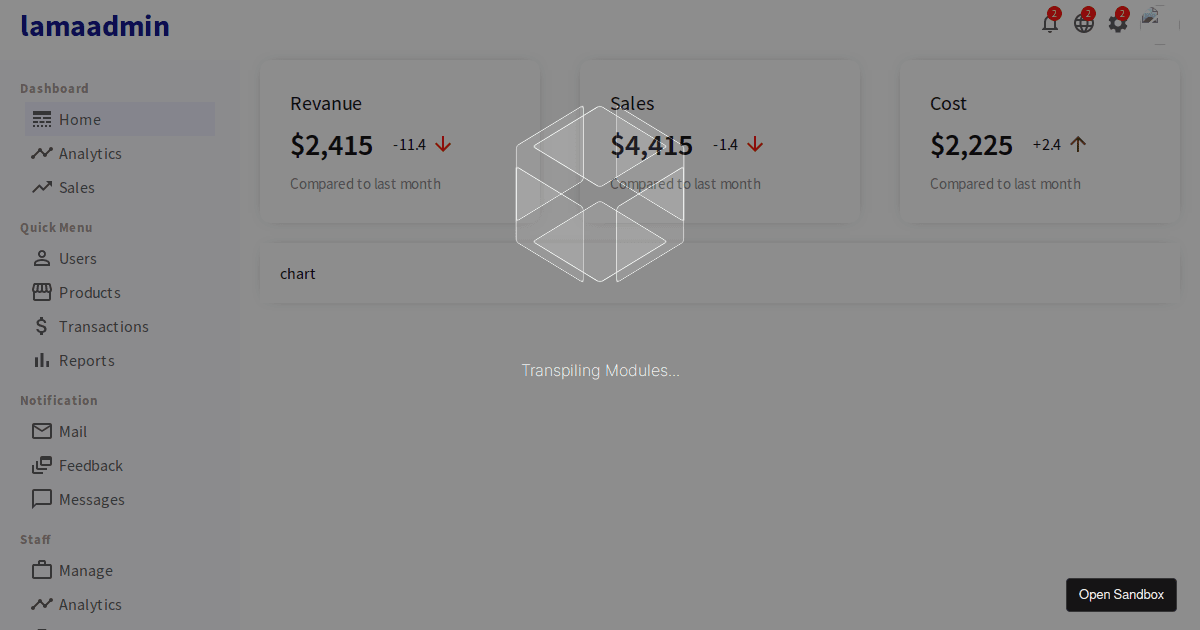 reactadminapp Codesandbox