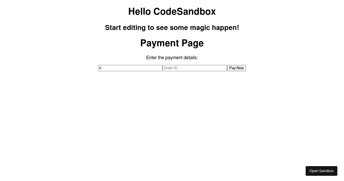 razorPay-Integration-ref - Codesandbox