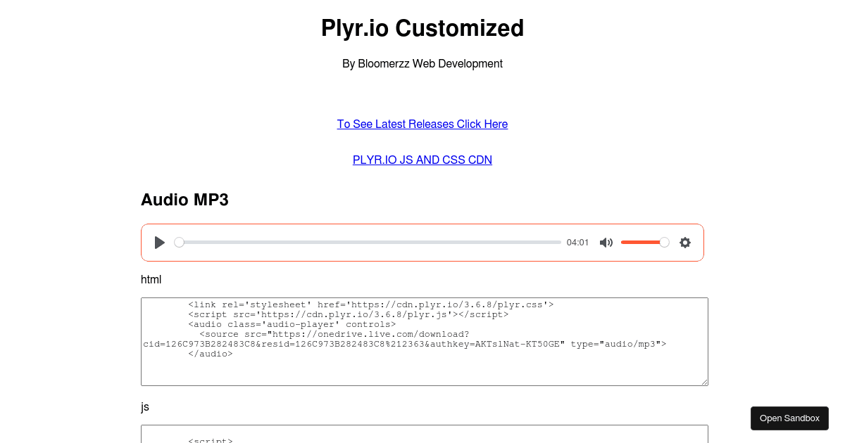 Modplayer online in javascript