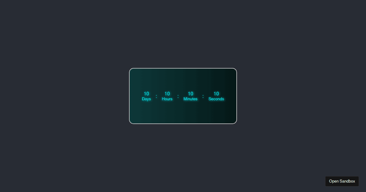 react - Codesandbox