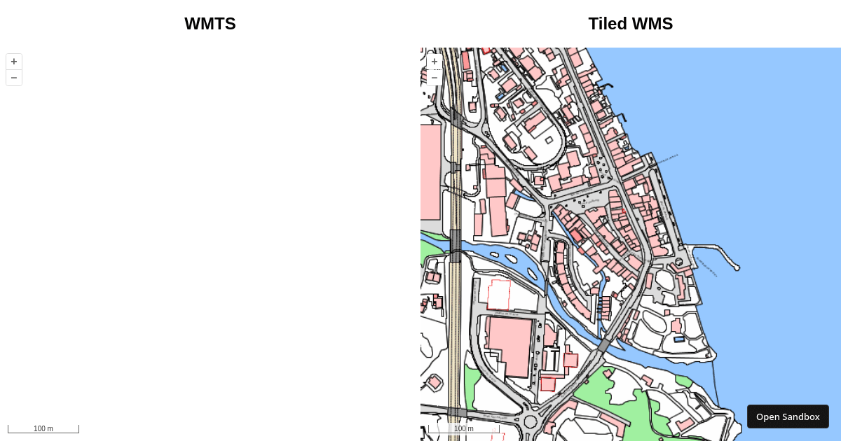 CadastralWebMap WMS/WMTS comparison (forked) - Codesandbox