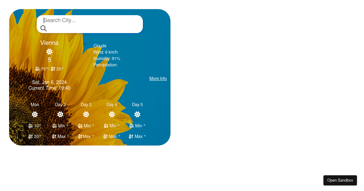 weather-app - Codesandbox