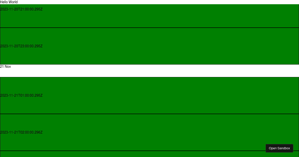 Paginated Section List (forked) - Codesandbox