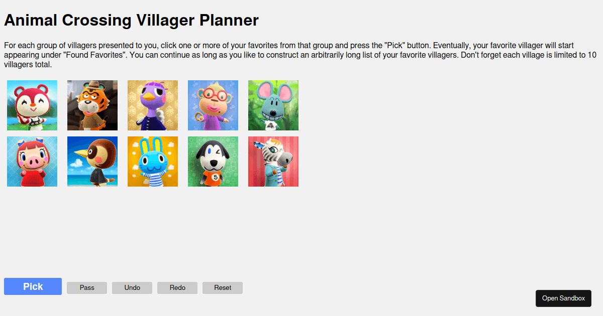 jeremiahfallin/animalcrossingvillagerplanner Codesandbox