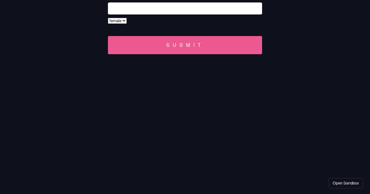React Hook Form - Register (forked) - Codesandbox
