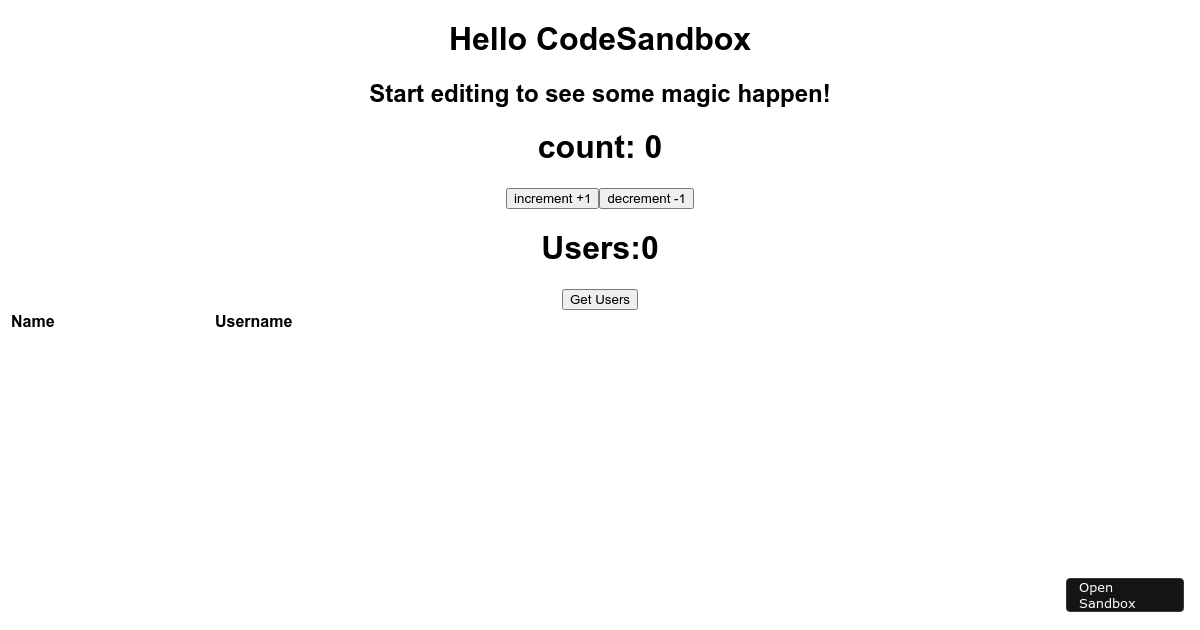 countercommentspattern - Codesandbox