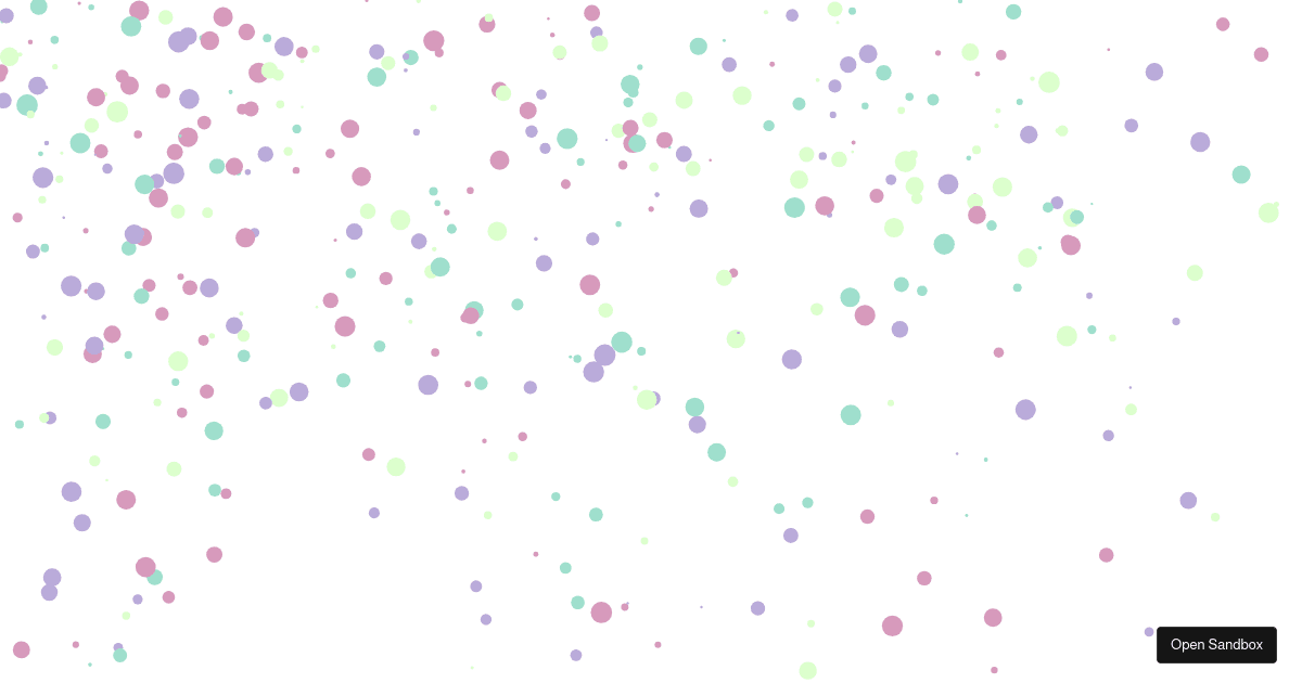 interactive-particle - Codesandbox