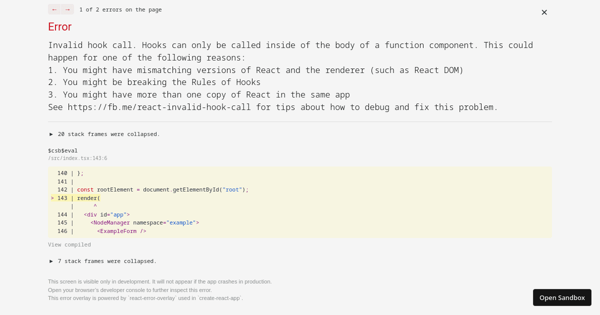 Scroll to First Error - Formik (forked) - Codesandbox