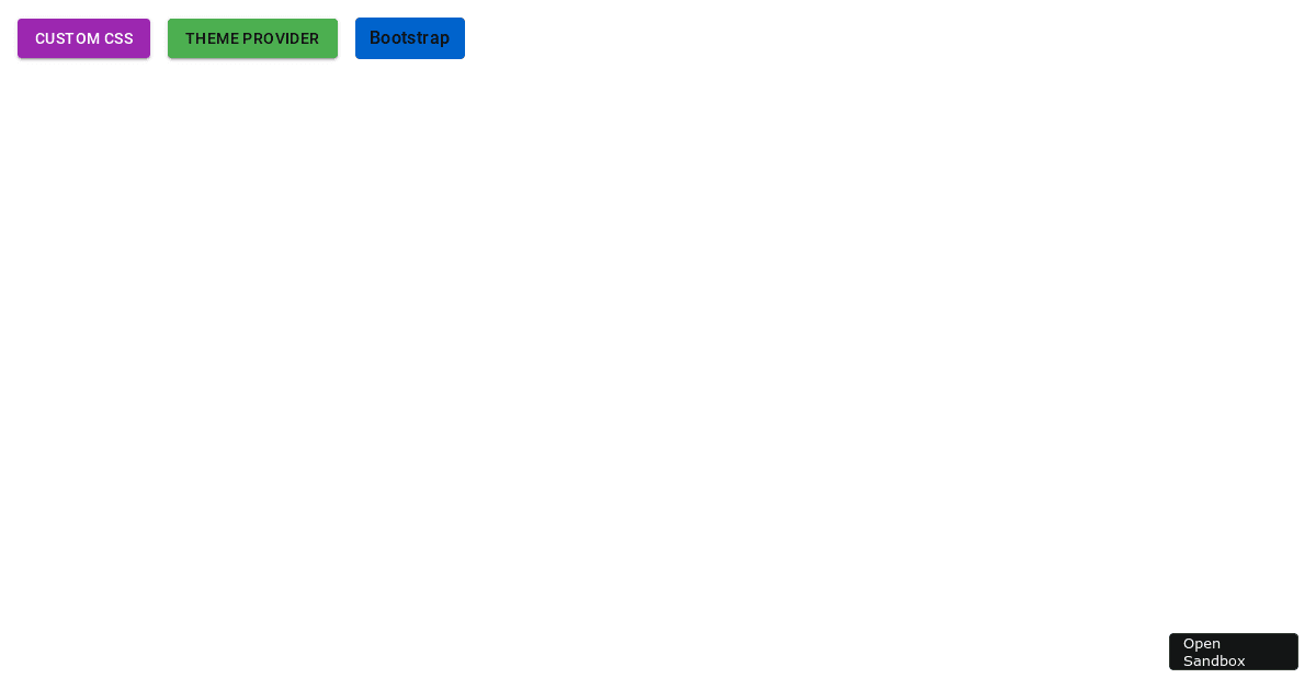 Material demo - Codesandbox