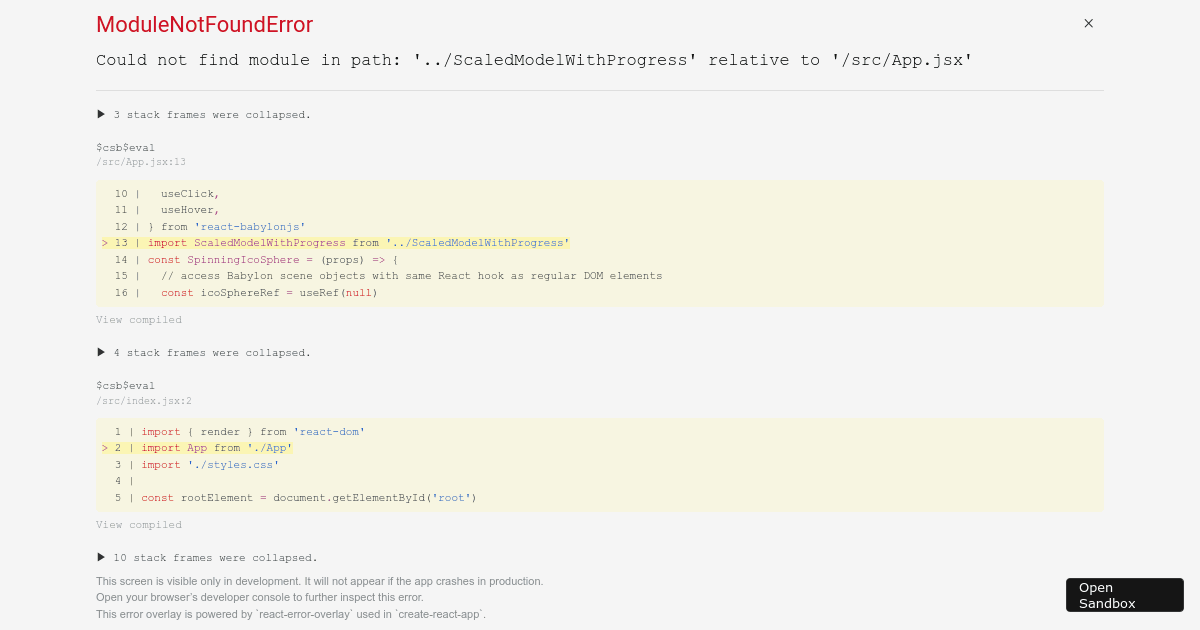 codesandbox-react-jsx - Codesandbox