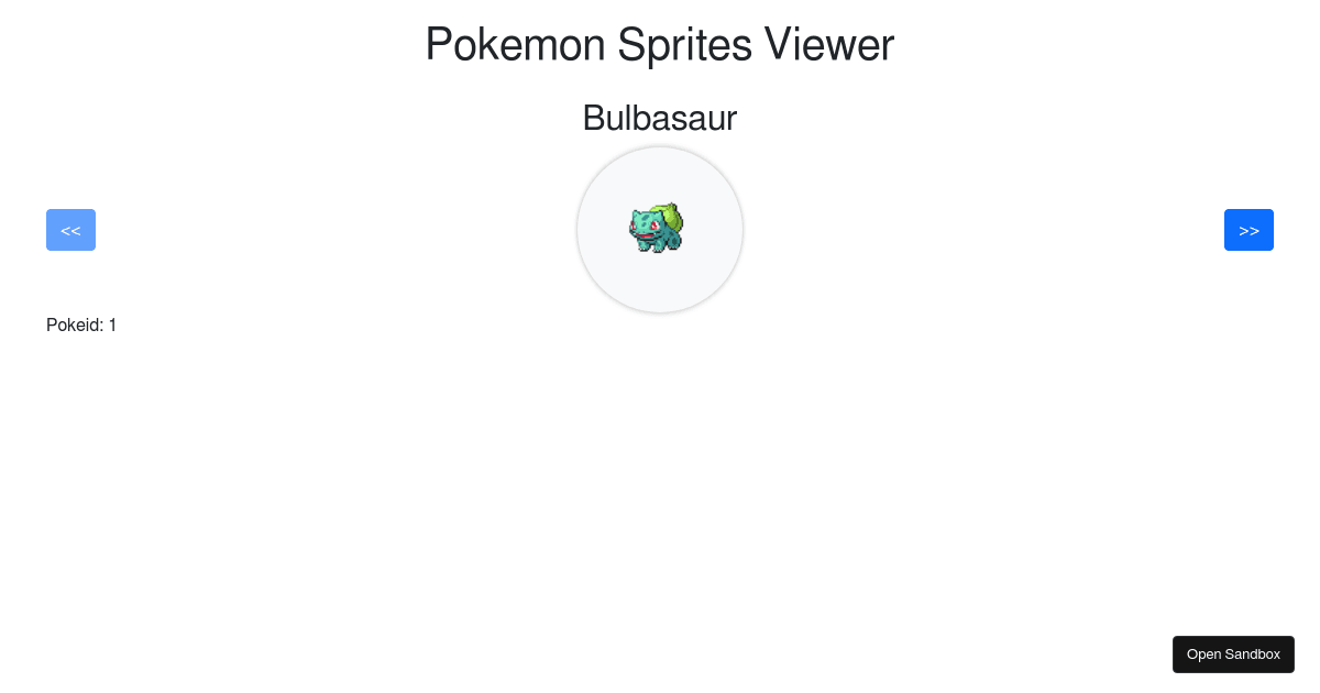 Poke Viewer - Codesandbox