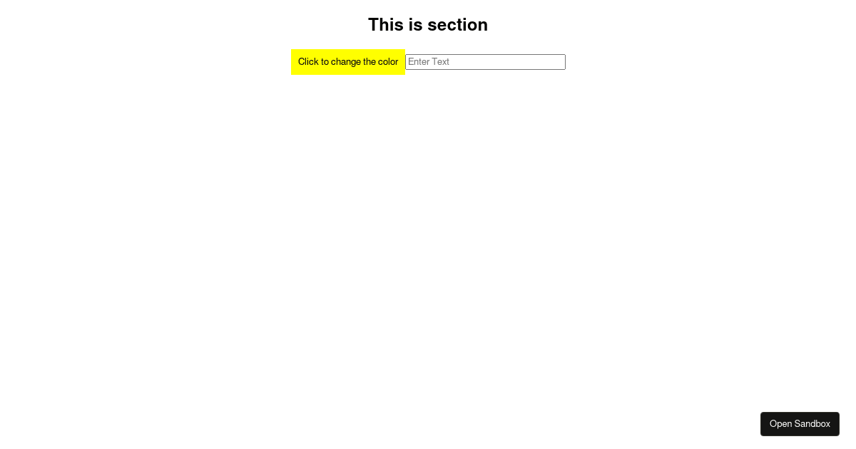 React Practice - Codesandbox