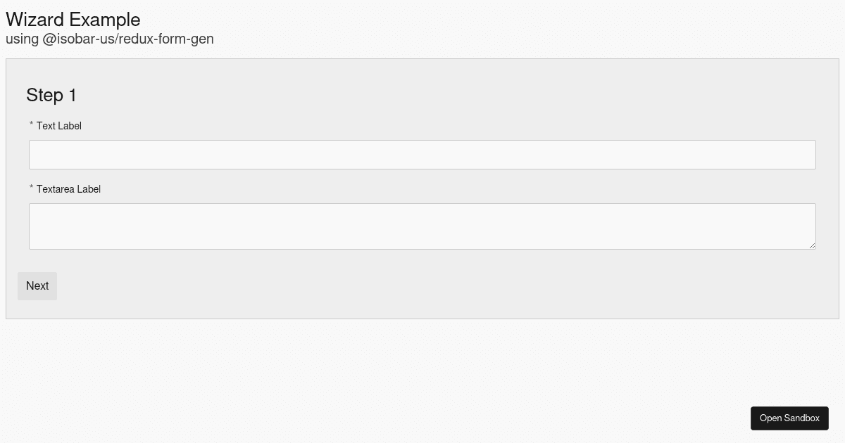 Wizard Example Form wizard-example - Codesandbox