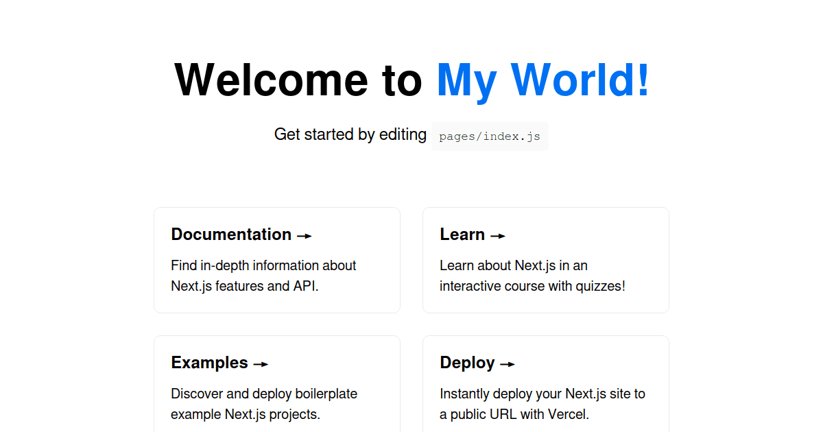 nextjs - Codesandbox