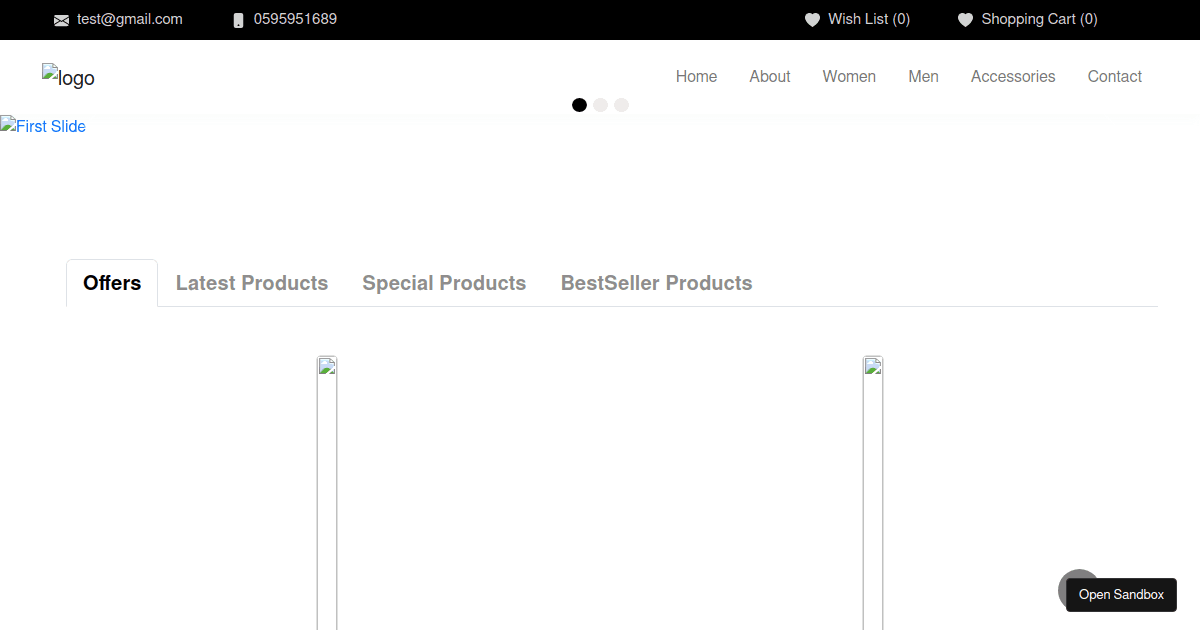 my-ecommerce-react-app - Codesandbox
