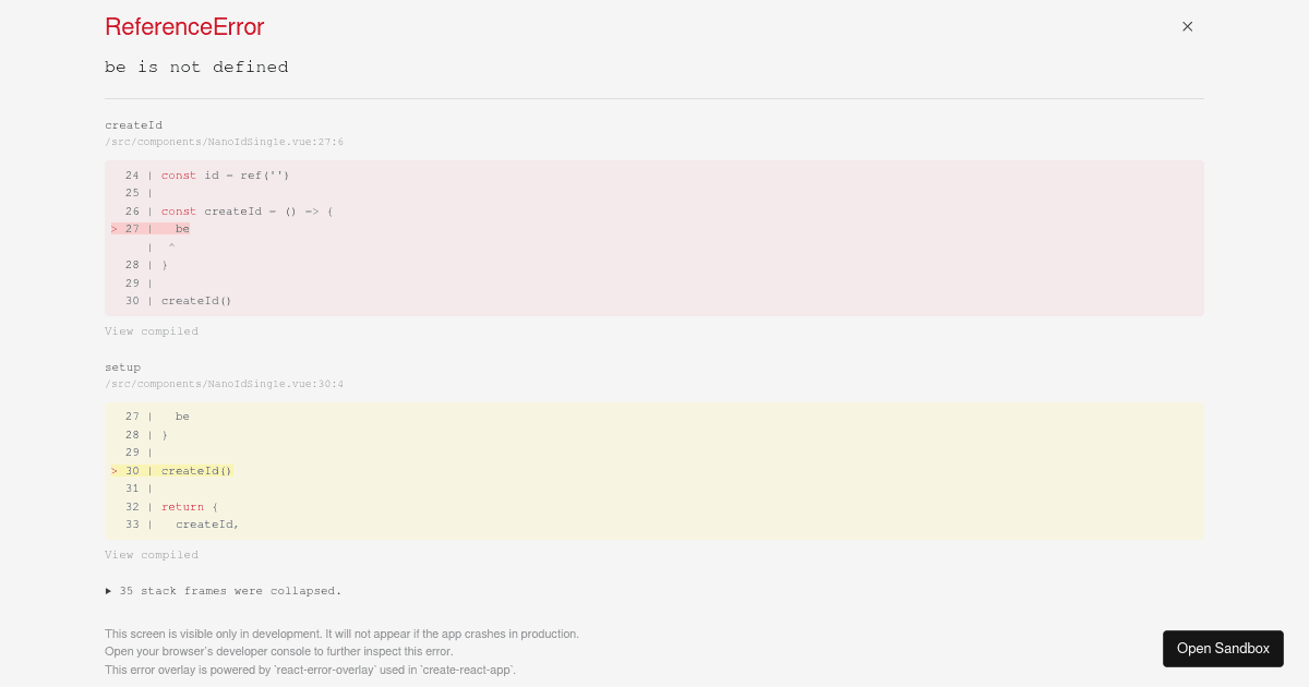 nanoid (forked) - Codesandbox