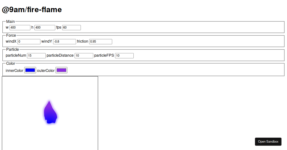 fire-flame - Codesandbox