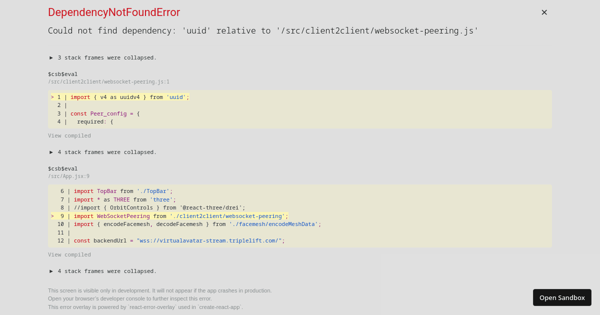 standalone-webpack - Codesandbox