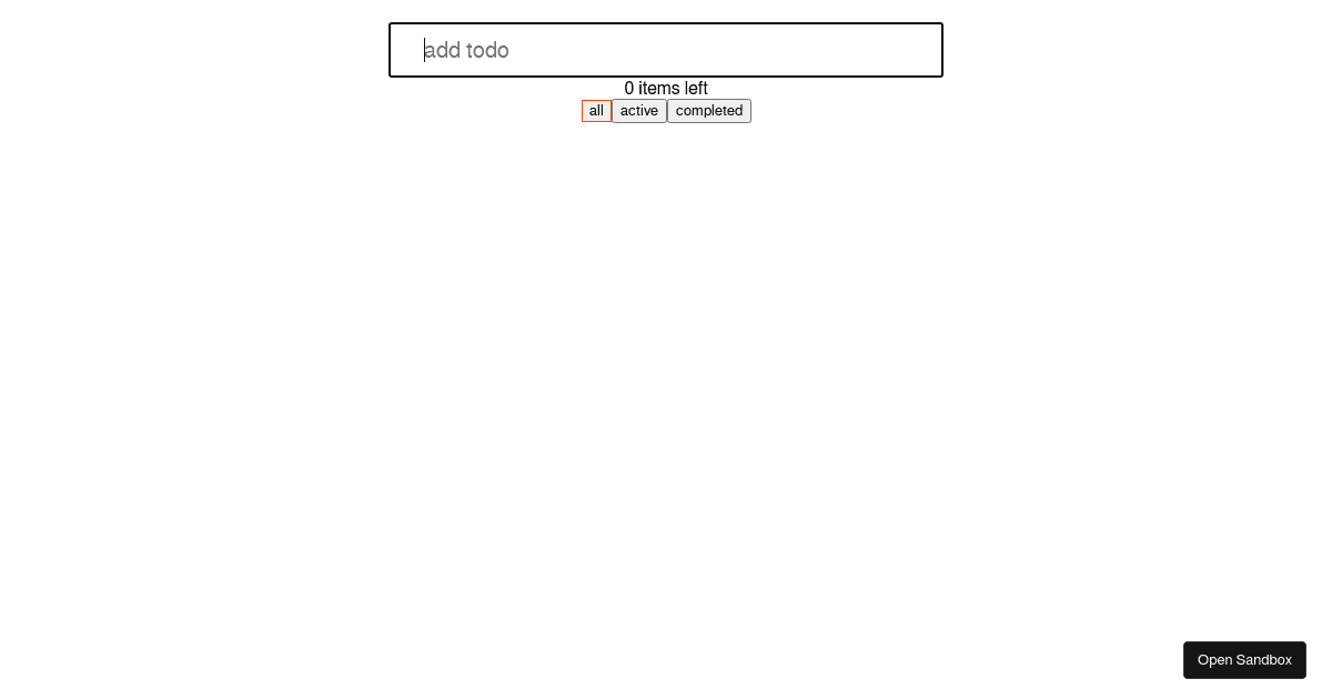 new - Codesandbox