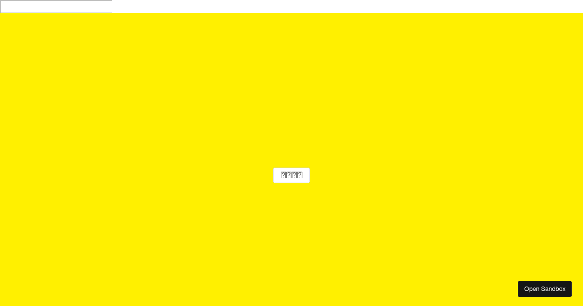 Drawer default menu - Codesandbox