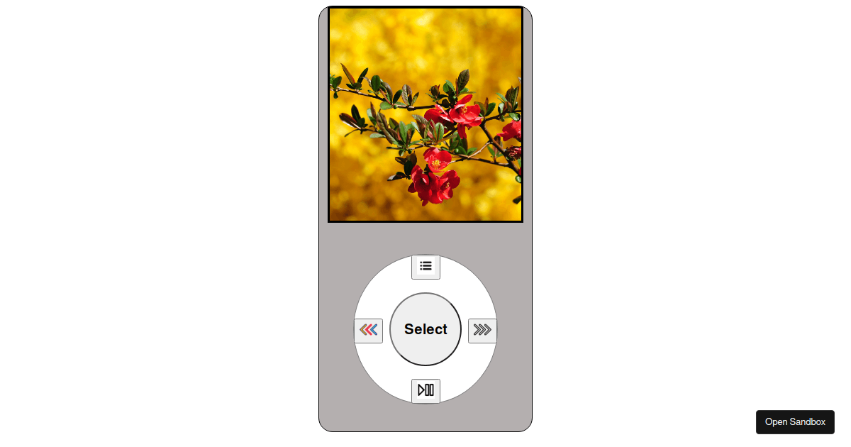 i-pod-starter-code - Codesandbox