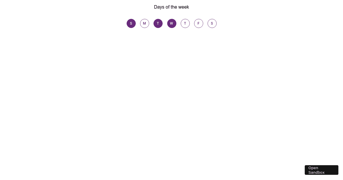 days-of-the-week-picker (forked) - Codesandbox