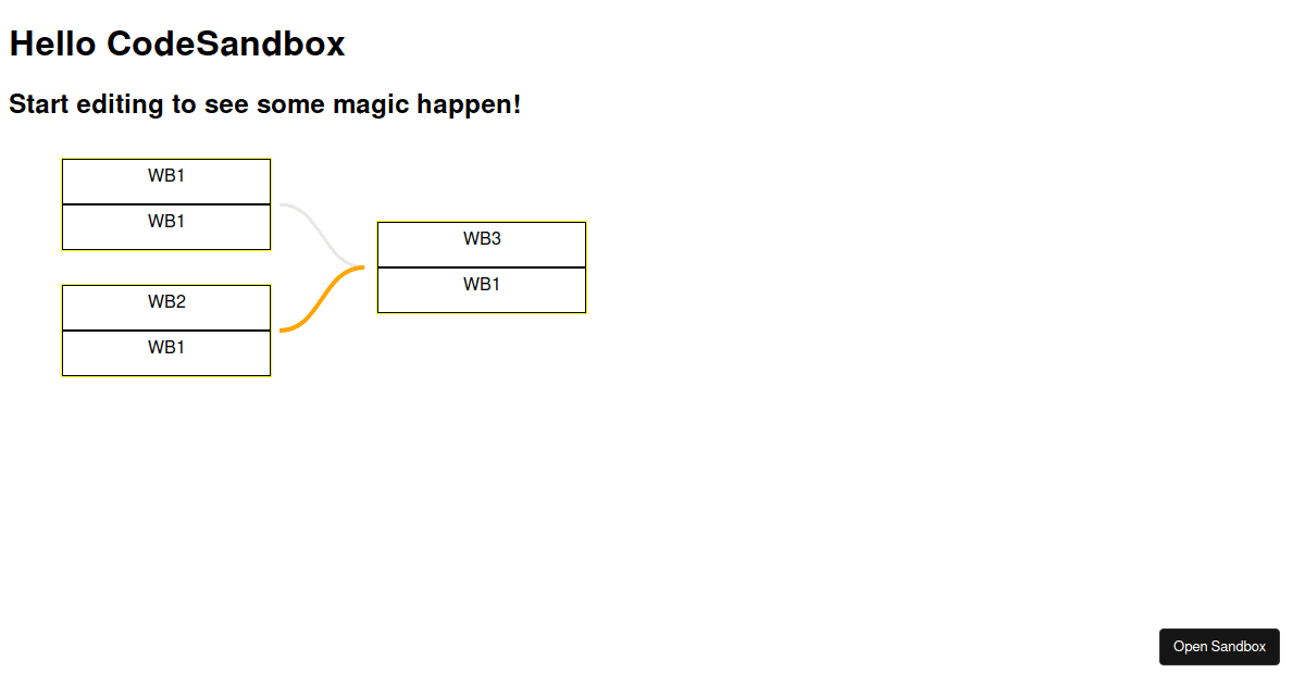 React Brackets v2 Codesandbox