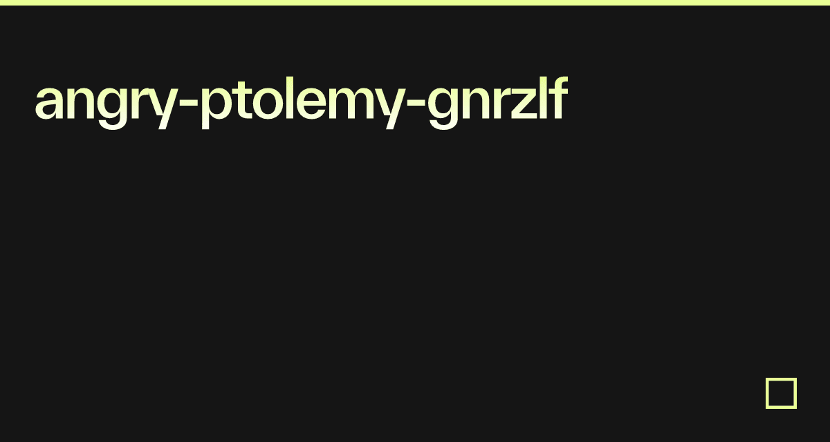 angry-ptolemy-gnrzlf - Codesandbox
