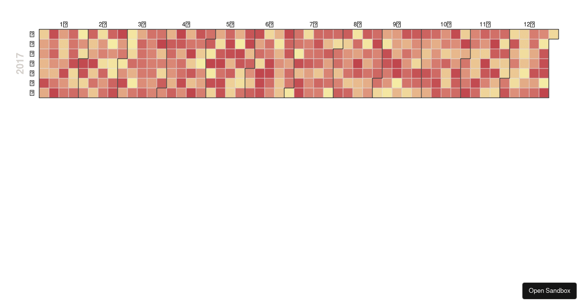 Simple Calendar - Codesandbox