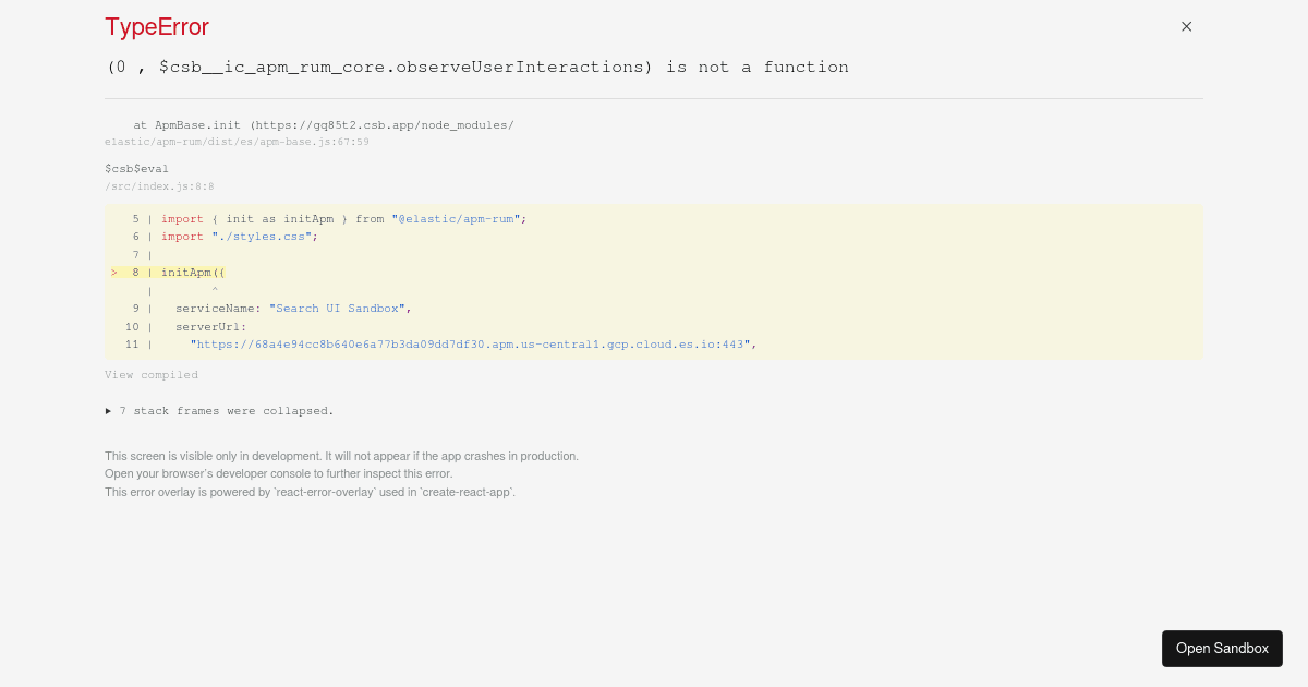 search-ui-examples - Codesandbox