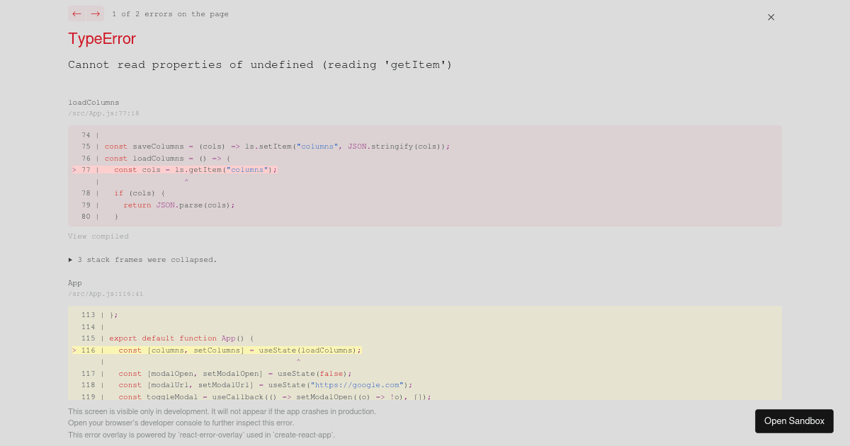 FoxFeed (forked) - Codesandbox