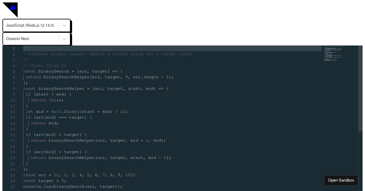code editor using monaco and judge, rapid api (forked) - Codesandbox
