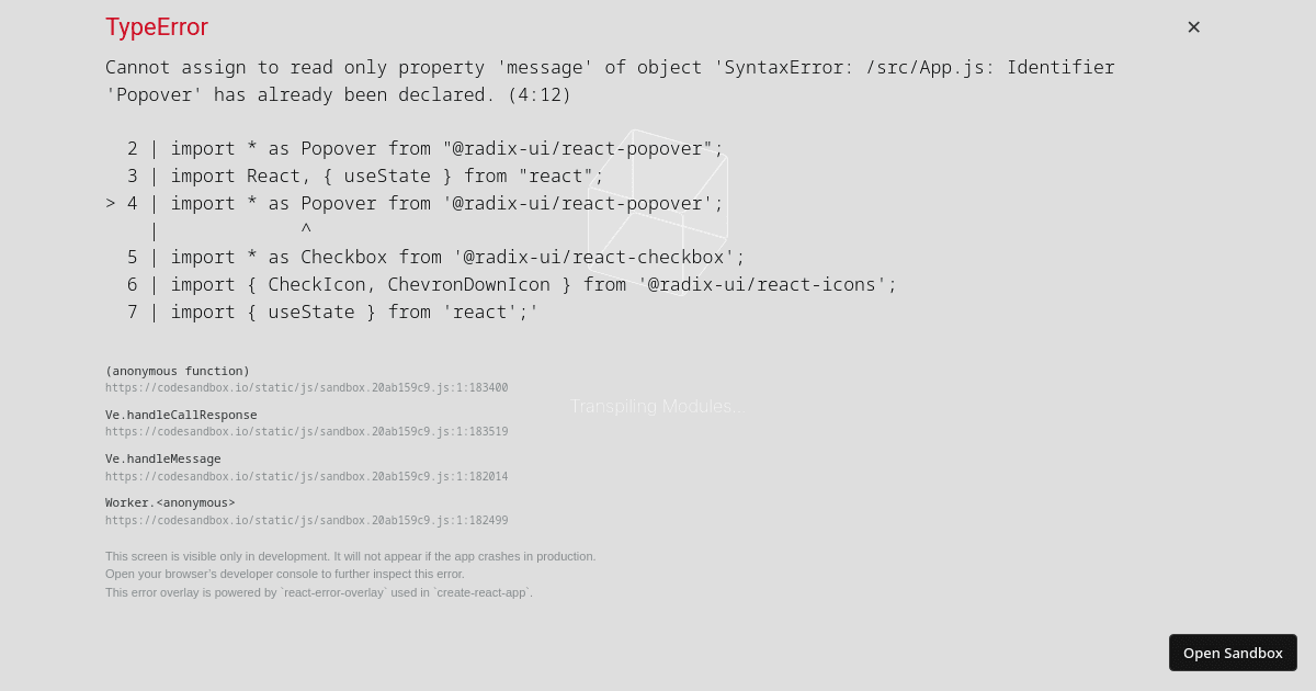 tailwindcss-radix-ui (forked) - Codesandbox