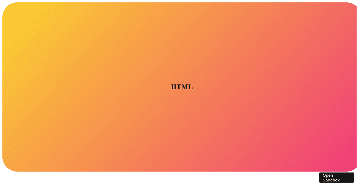 react - Codesandbox