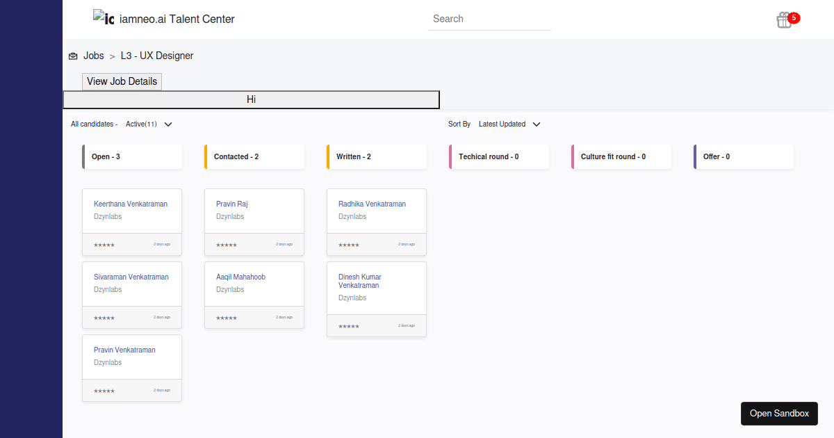 react - Codesandbox