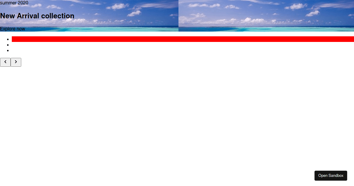 Slider - Codesandbox