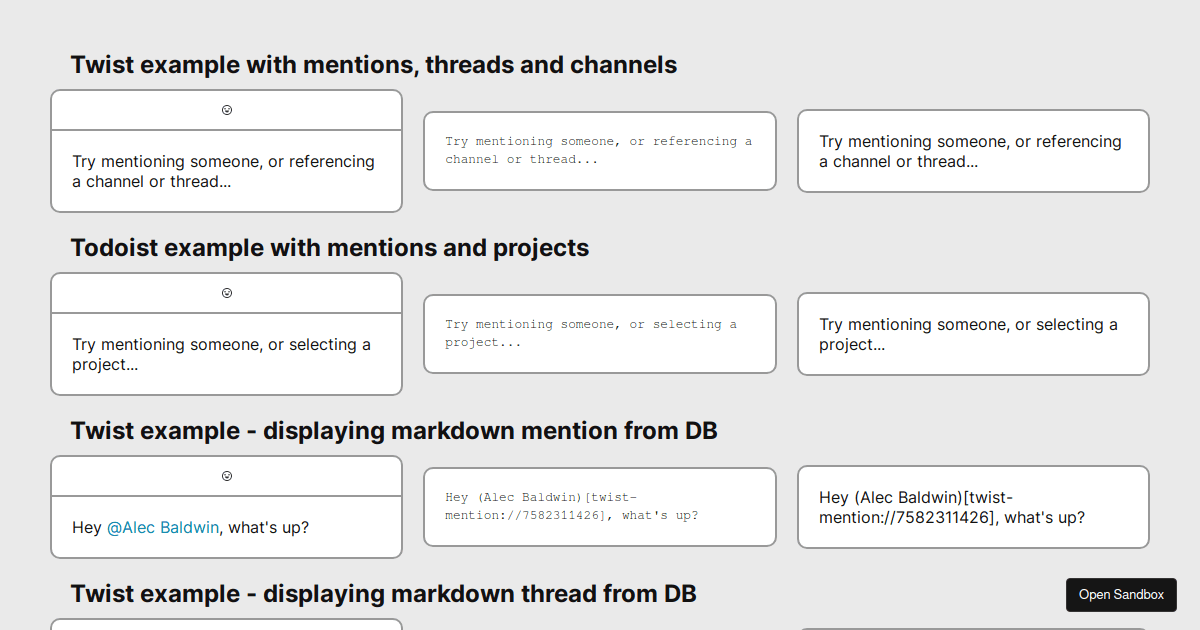 Tiptap Factory Function Experiments (forked) - Codesandbox