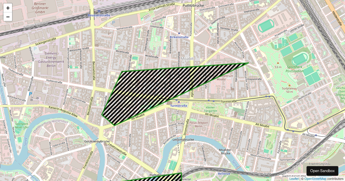 leaflet polygon style (forked) - Codesandbox
