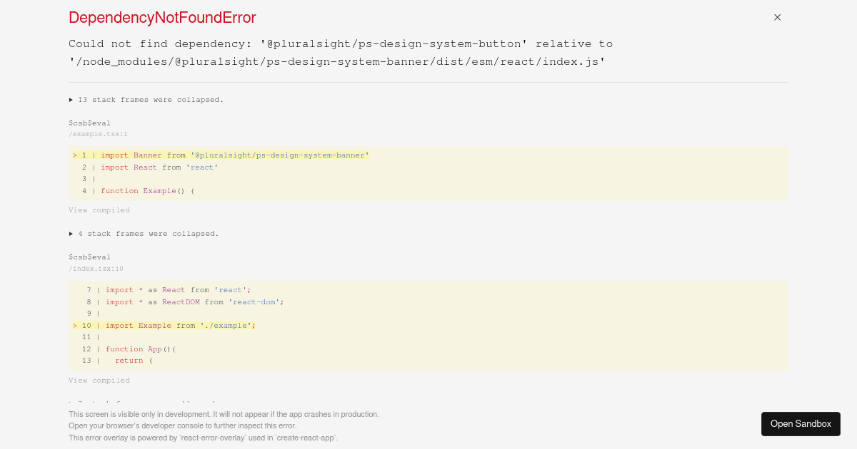codesandboxer-example - Codesandbox