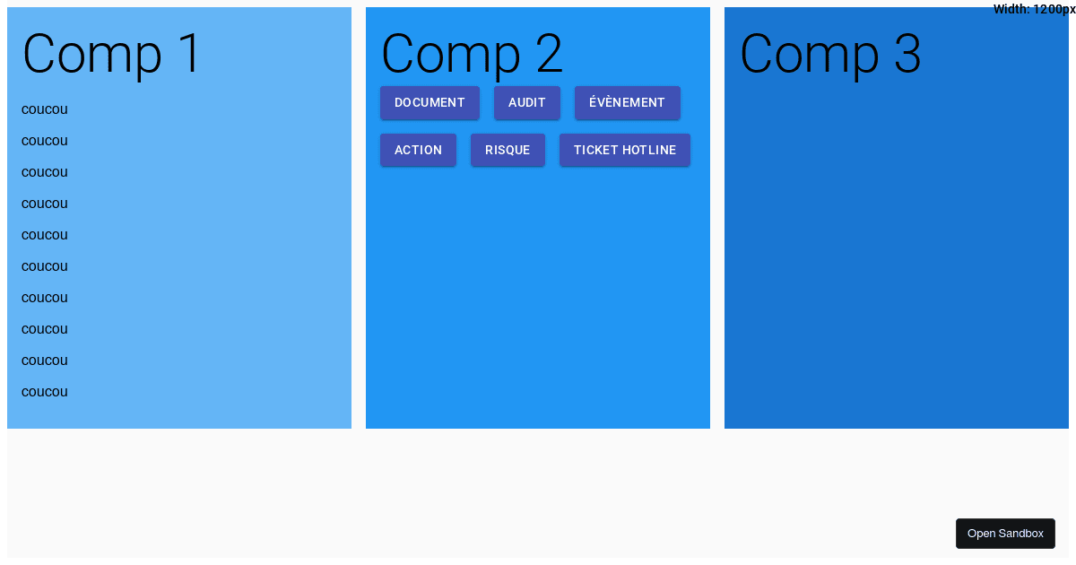 Material demo - Codesandbox