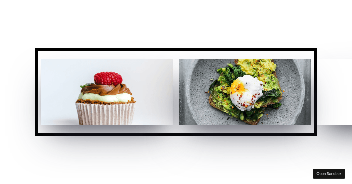 React Soft Slider Example - Codesandbox