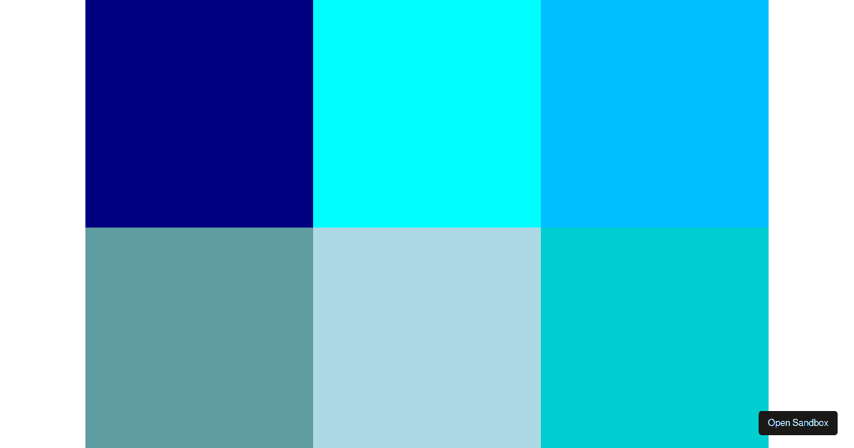React color boxes Codesandbox react-color-boxes-codesandbox