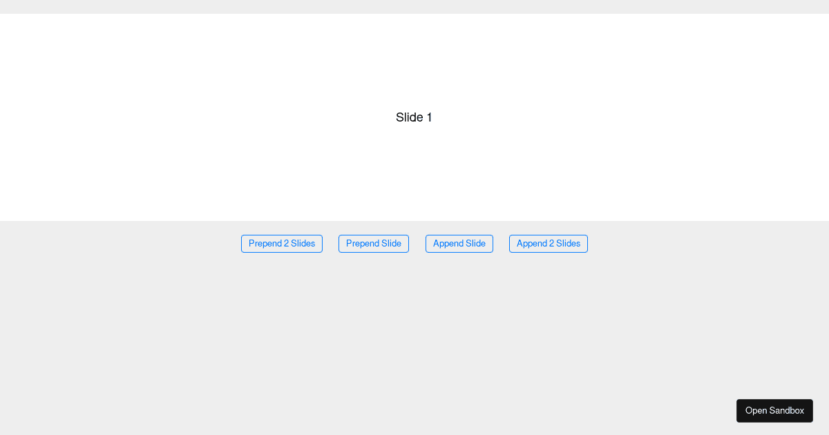 Swiper - Manipulation (forked) - Codesandbox
