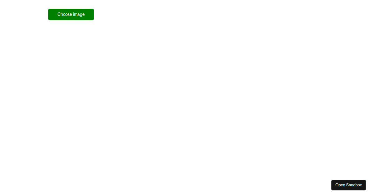 Image Preview Upload - Codesandbox