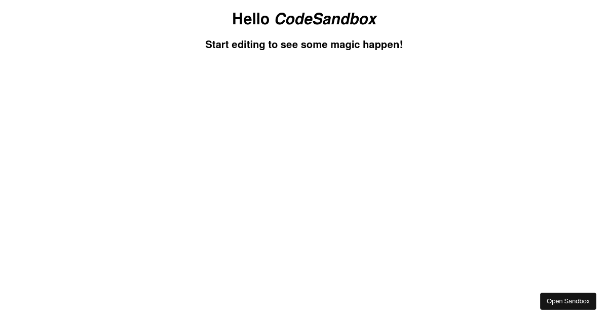 Emotion issue template (forked) - Codesandbox