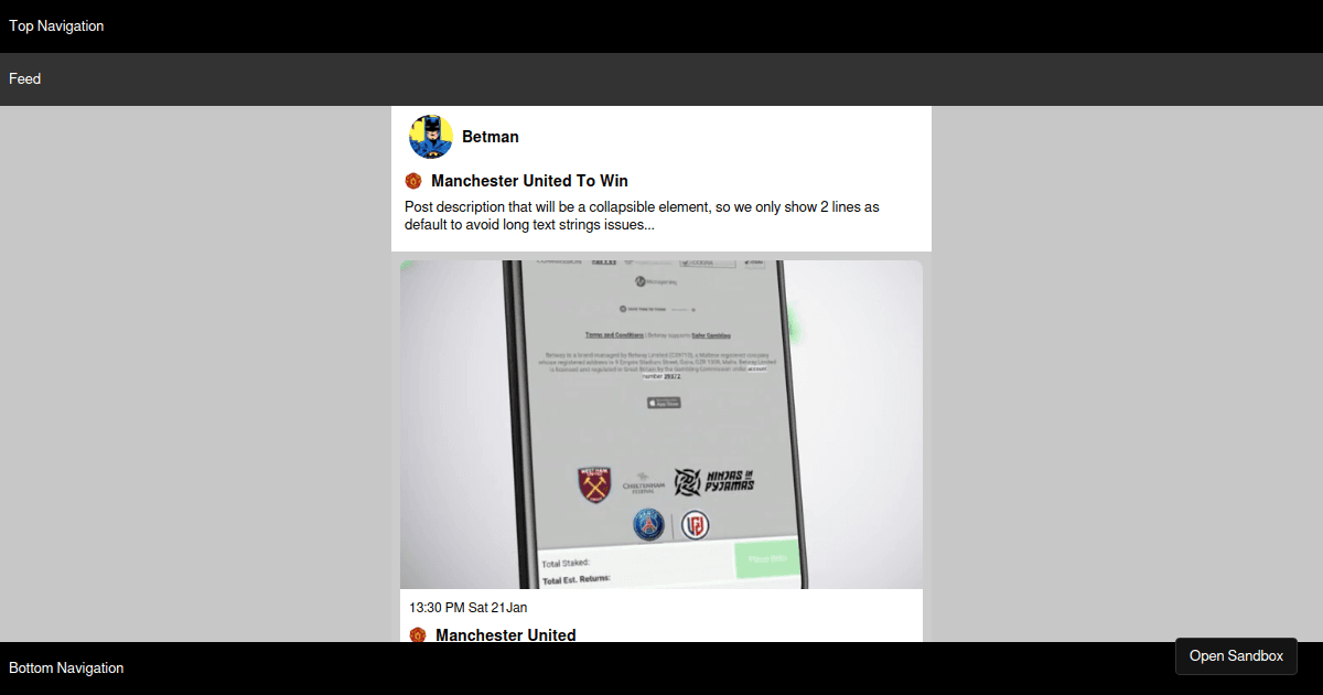 Clips- cropped - video - feed - Codesandbox
