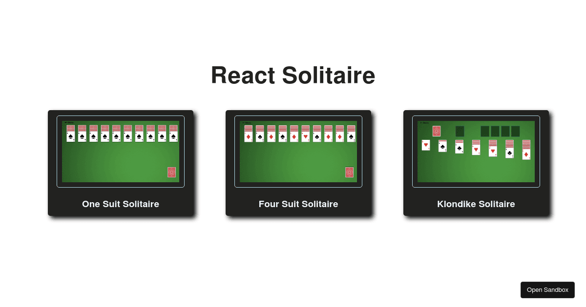 spider-solitaire - Codesandbox