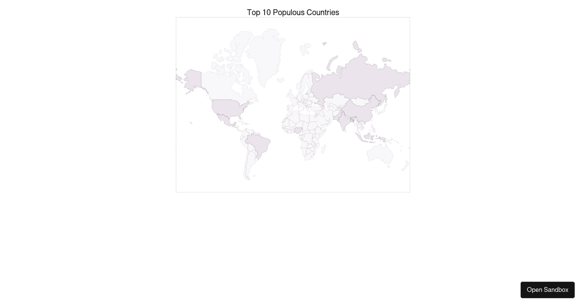world map testing (forked) - Codesandbox