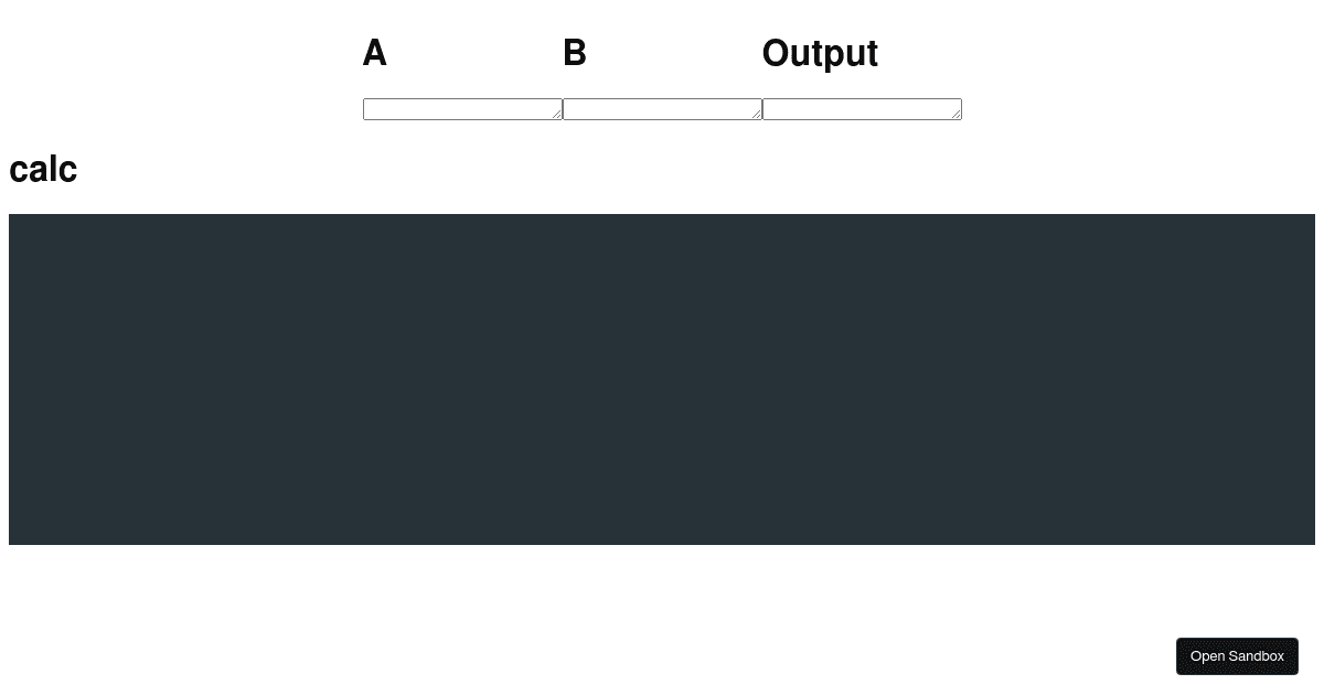 matrix-calculator (forked) - Codesandbox