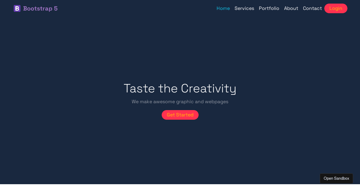 static - Codesandbox